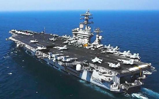 资料图:美国海军艾森豪威尔号航母(CVN-69)