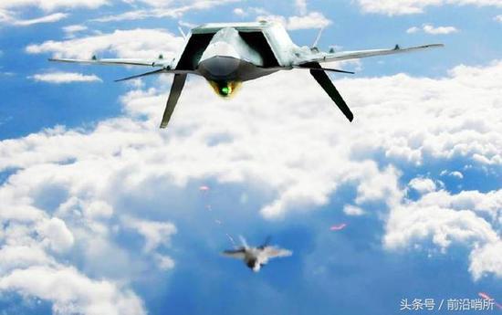 歼-20大战F-22CG图