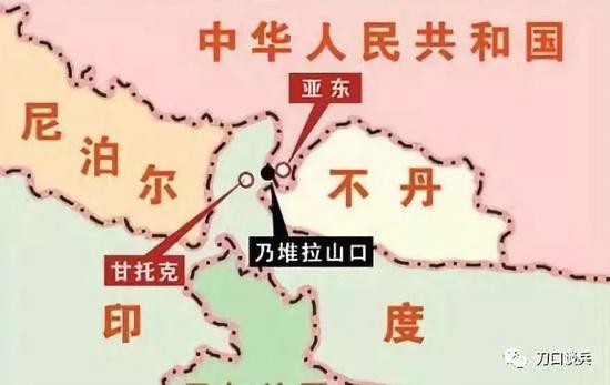 乃堆拉山口位置