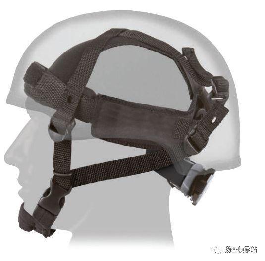 比4点悬挂更先进的悬挂方式,加了头箍之后,头盔将更加稳固
