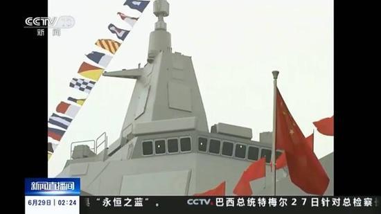 055舰的雷达和武器比宙斯盾舰还先进