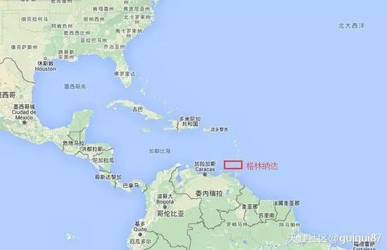 格林纳达的地理位置