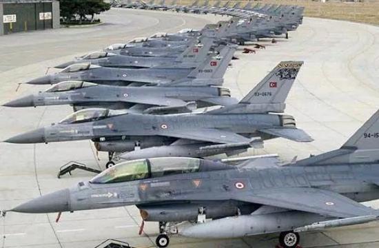 资料图:土耳其空军战机
