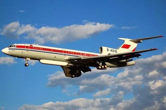 图-154参加了中国空军的侦察训练