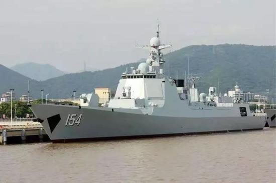 今年6月入列东海舰队的厦门舰。