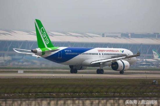 资料图:C919大飞机