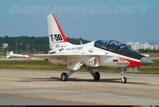 图片:韩国T-50教练机的畅销,使Aerospace Industries公司进入榜单。