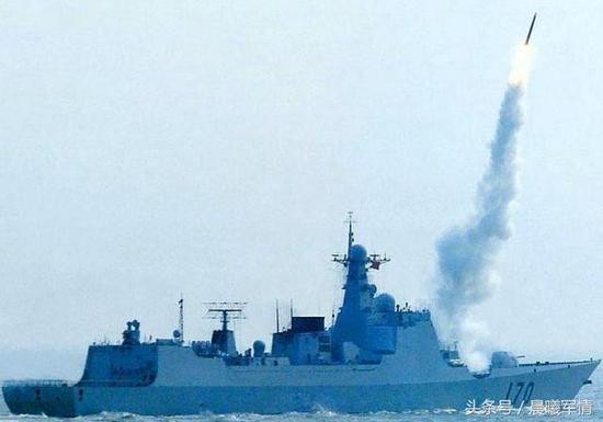 海红旗9主要装备052C型驱逐舰
