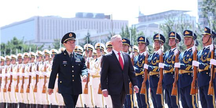 美防长马蒂斯访华都有哪些成果 中国国防部回