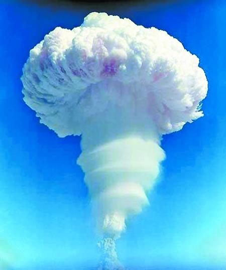 1967年6月17日第六次核试验,一枚真正的氢弹,核武器领域的“中国速度”