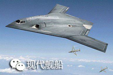 图片:丢小直径炸弹的LRS-B设想图,这是诺格公司NGB轰炸机的CG