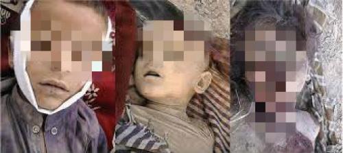 在无人机空袭中死亡的巴基斯坦儿童