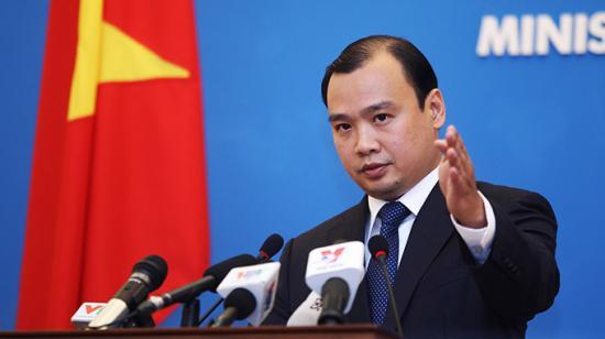 越南外交部发言人黎海平(资料图)