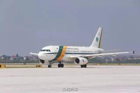 专机型号:空客A319