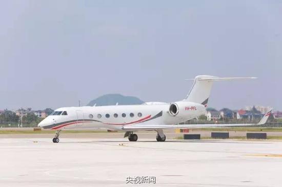 专机型号:湾流G550
