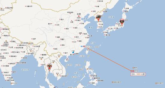 这张地图可以回答,为什么轰-6K带射程2000公里的巡航导弹,还要赴远海训练