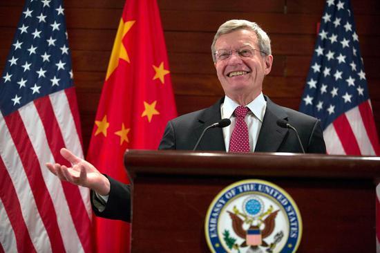美国驻华大使鲍卡斯(Max Baucus)