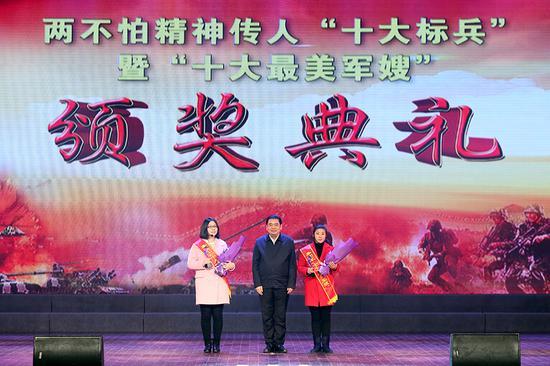 王安顺副市长为侯艳青、罗胜梅颁奖