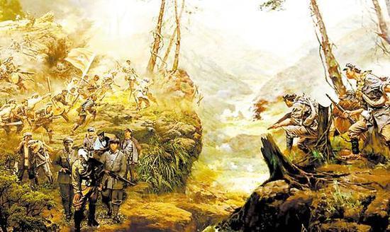 《黄陂大捷》(油画)