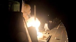 现场:美对叙射战斧