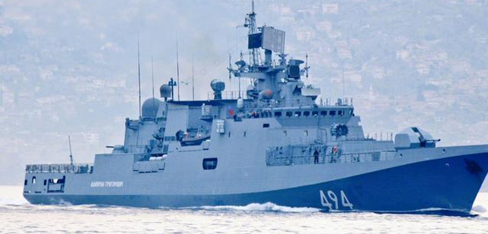 战斗民族!俄舰正驶向攻击叙利亚的美军舰