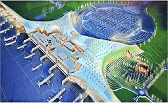 巴基斯坦拉合尔阿拉马·伊克巴勒国际机场效果图
