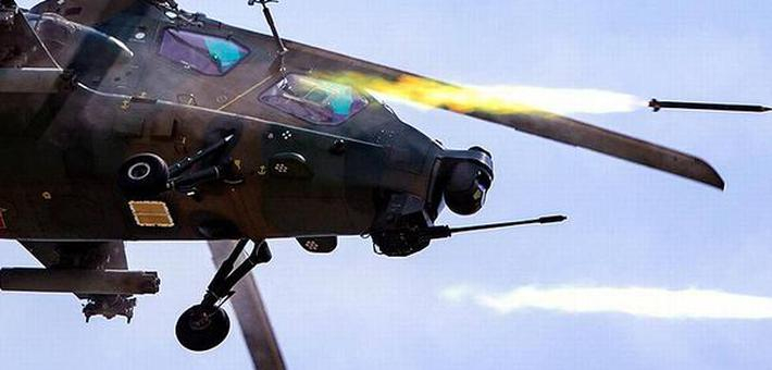 国土不容分裂!我武直群台海突防射击