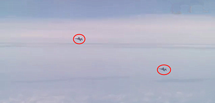 我军轰6K绕台：遭台军F16与IDF拦截