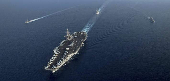 小心回不去!美航母来南海耀武扬威