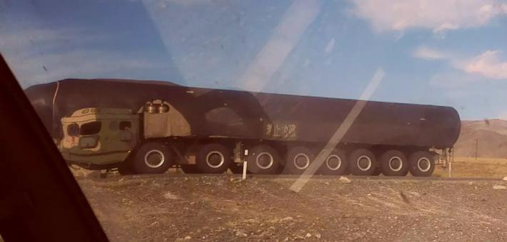 警告美国！我东风41疑上高原测试