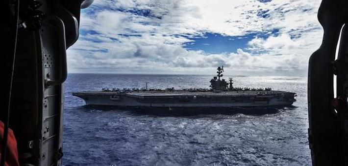 务必警惕!美航母领衔多艘军舰太平洋联演