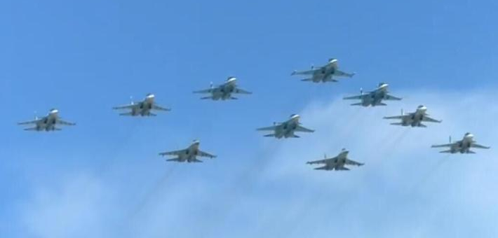 俄胜利日大阅兵主力机型看过瘾