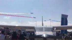 红鹰上演四机对冲