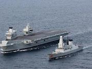 英皇家海军实力遭群嘲 光杆航母敢来南海是自取其辱