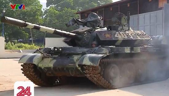 越南自己升级的T-54M