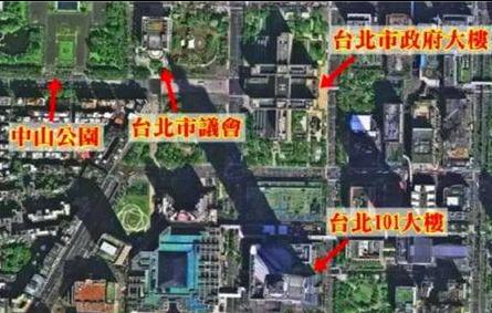 台媒辨认并标注高清卫星照片,引发台湾省惊恐。