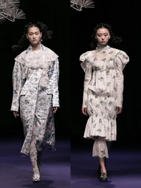 YUHANWANG21AW“晚松翠方深”