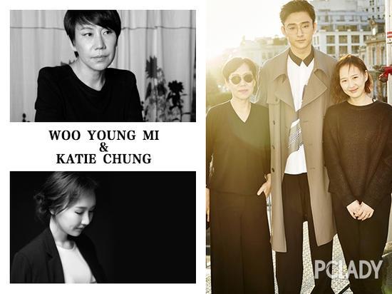 Woo Young Mi和Katie Chung
