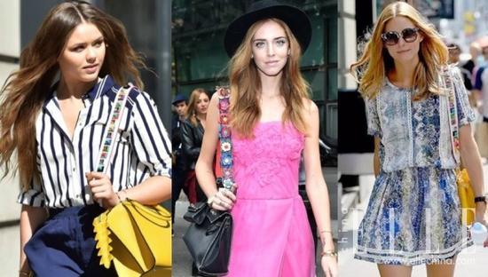 名媛Olivia Palermo & 时尚博主Kristina Bazan & Chiara Ferragni