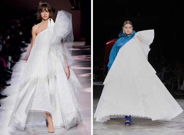 左图:Givenchy 右图:Off-White