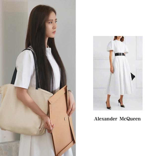 刘诗诗穿Alexander McQueen连衣裙
