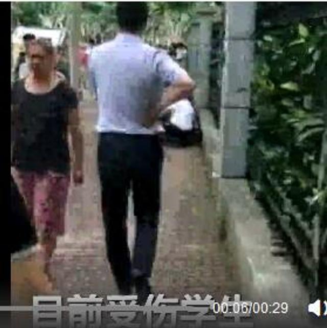 上海浦北路世外小学校门口两学生被砍死 嫌犯被抓现场