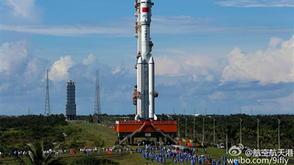 动画演示“长七”总装 转运 