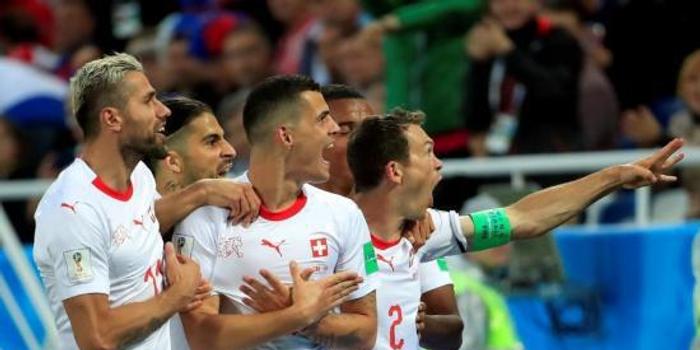 世界杯进球后庆祝手势不当 三名瑞士球员被罚