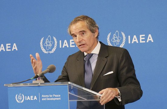 △国际原子能机构总干事格罗西（资料图）