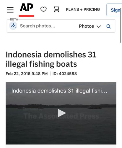 印尼炸毁31艘中国渔船？误导