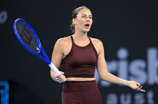 科斯秋克2-0安德列娃，杀进布里斯班站四强，半决赛将战佩古拉