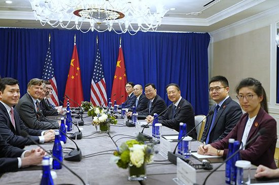 马朝旭副部长会见美国常务副国务卿兰多