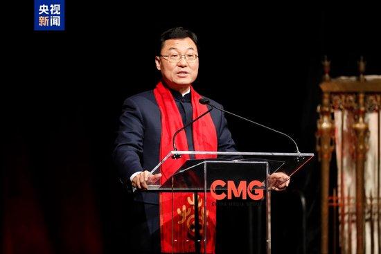 全球看春晚启动!中央广播电视总台“春晚序曲”美国专场活动在纽约举行