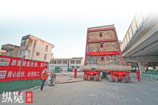 为高速扩建让路,浙江乐清一百年省保单位耗资近300万整体平移300米